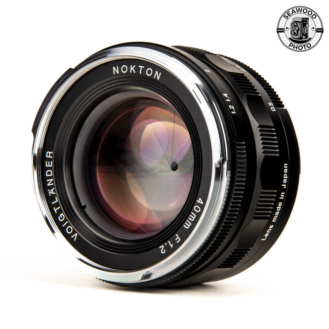 Voigtlander Nokton 40mm f/1.2 M Mount LIKE NEW