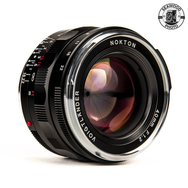 Voigtlander Nokton 40mm f/1.2 M Mount LIKE NEW