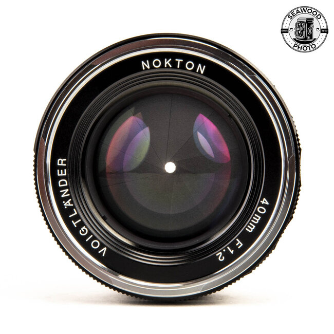 Voigtlander Nokton 40mm f/1.2 M Mount LIKE NEW