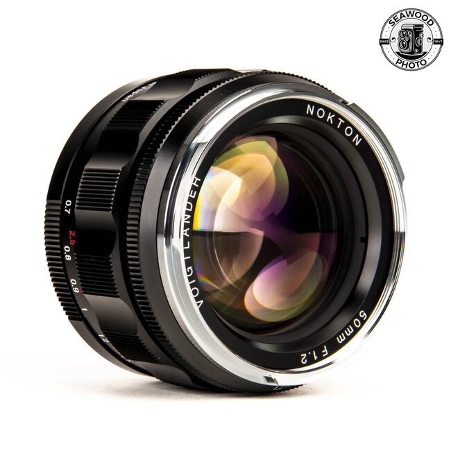 Voigtlander Nokton 50mm f/1.2 ASPH M Mount LIKE NEW