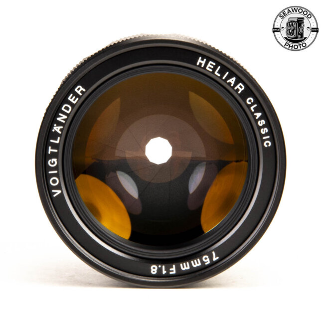 Voigtlander Heliar Classic 75mm f/1.8 M Mount LIKE NEW