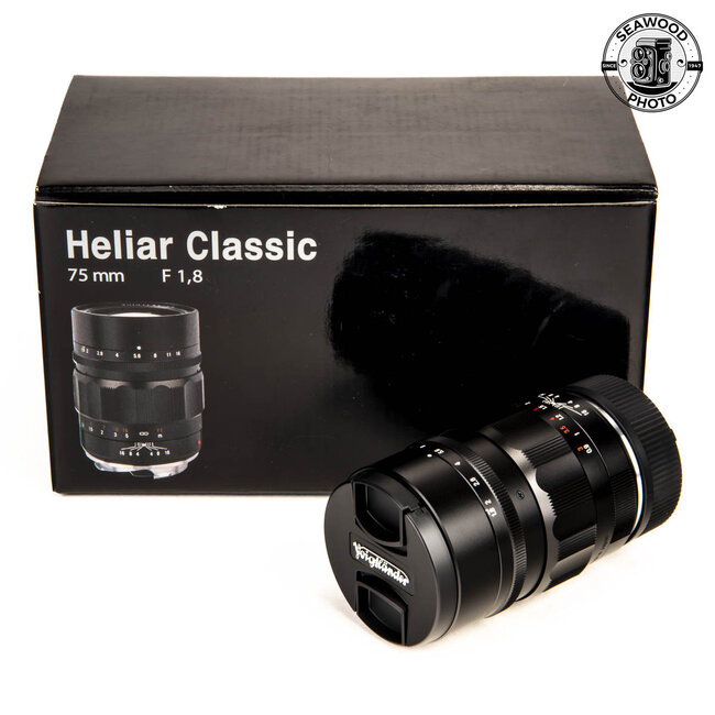 Voigtlander Heliar Classic 75mm f/1.8 M Mount LIKE NEW