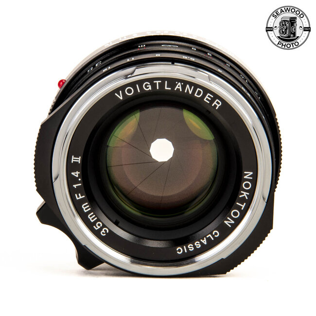 Voigtlander Nokton Classic 35mm f/1.4 II M Mount LIKE NEW