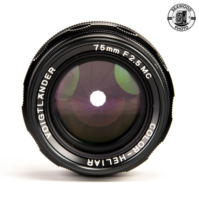 Voigtlander Color Heliar 75mm f/2.5 MC LTM EXCELLENT