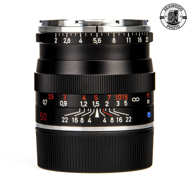 Zeiss Planar T* 50mm f/2 M Mount LIKE NEW