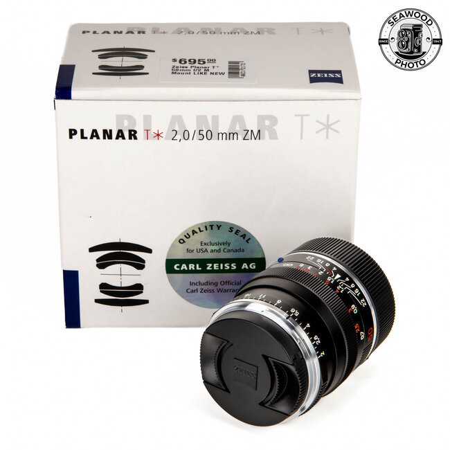 Zeiss Planar T* 50mm f/2 M Mount LIKE NEW
