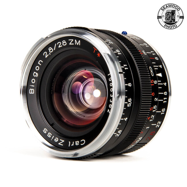 Zeiss Biogon T* 28mm f/2.8 ZM (Black) LIKE NEW