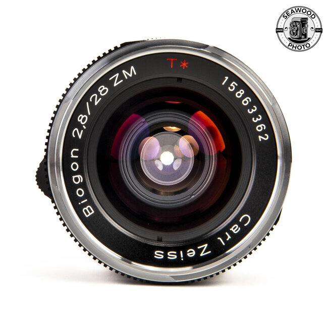 Zeiss Biogon T* 28mm f/2.8 ZM (Black) LIKE NEW