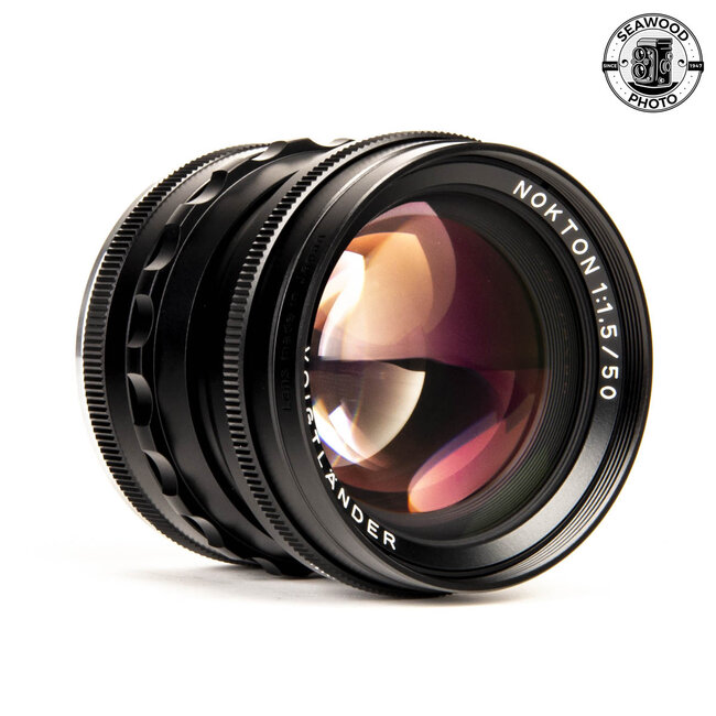 Voigtlander NOKTON Aspherical 50mm f/1.5 LIKE NEW