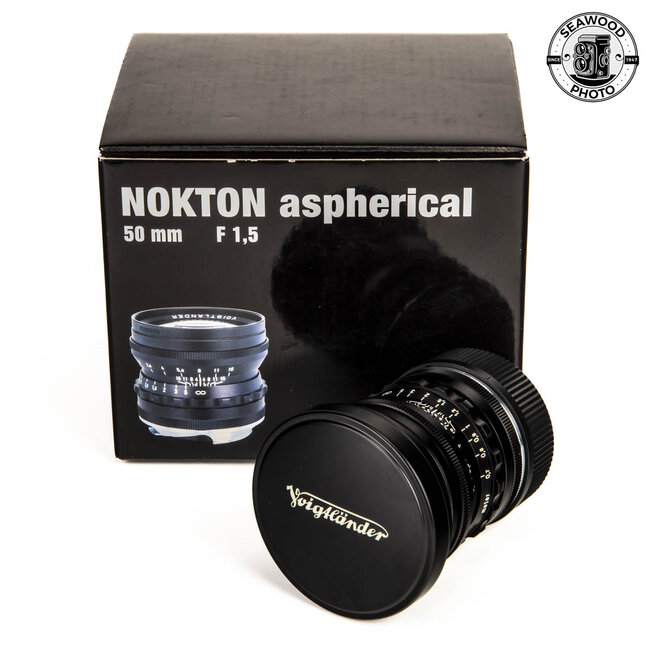 Voigtlander NOKTON Aspherical 50mm f/1.5 LIKE NEW