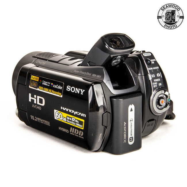 SONY HDR-SR11 Handycam Camcorder  10.2MP Full HD 60GB GOOD+