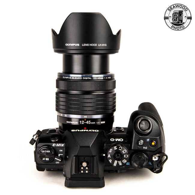 Olympus OM-D E-M1 II 20.4MP w/12-45mm f4 GOOD+