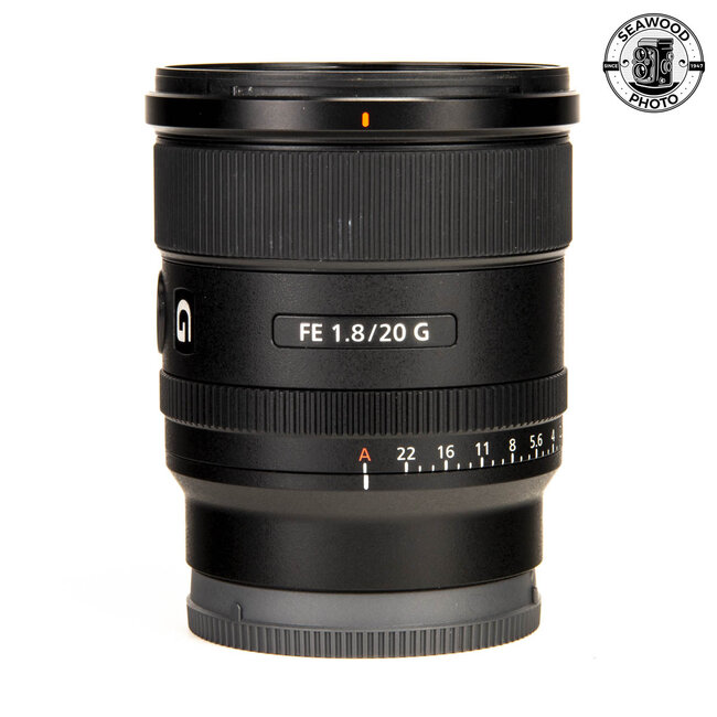 Sony FE 20mm f/1.8 G. SEL20F18G. EXCELLENT