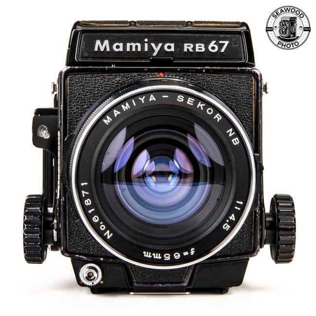 Mamiya RB67 Pro w/65mm f4.5 GOOD-