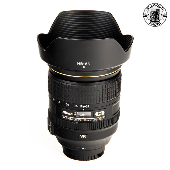 Nikon AF-S Nikkor 24-120mm f/4 G VR ED EXCELLENT