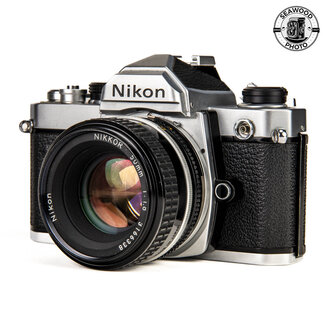 Nikon Nikon FM (Chrome) w/ 50mm f/1.8 Ai-S GOOD+