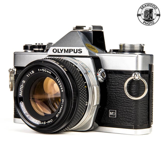 Olympus OM-1N w/ Zuiko Auto-S 50mm f/1.8 GOOD+