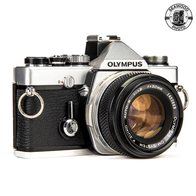 Olympus OM-1N w/ Zuiko Auto-S 50mm f/1.8 GOOD+