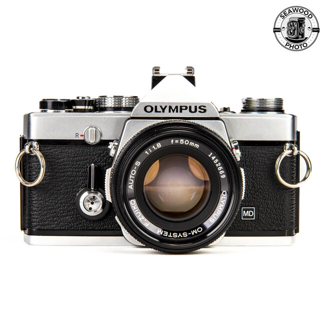 Olympus OM-1N w/ Zuiko Auto-S 50mm f/1.8 GOOD+