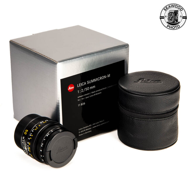 Leica 50mm f2 Summicron - M 11826 Like New