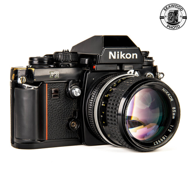 Nikon F3 w/ Nikkor 85mm f/2 Ai GOOD