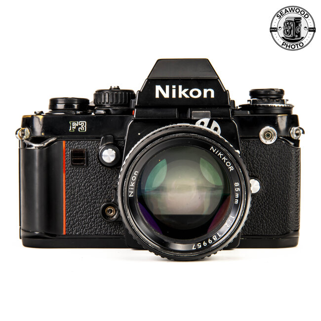 Nikon F3 w/ Nikkor 85mm f/2 Ai GOOD