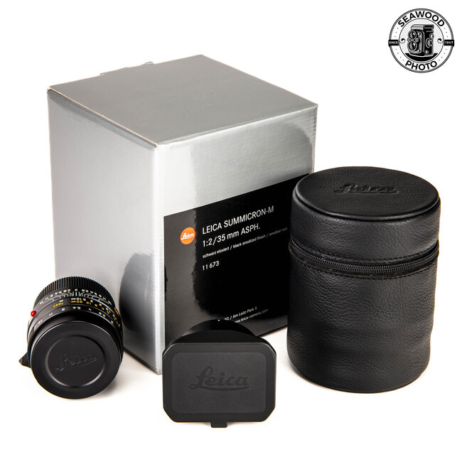 Leica 35mm f2 Summicron - M ASPH. 11673 Excellent