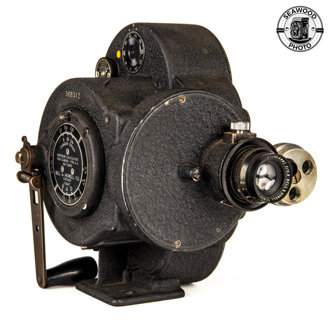 Bell & Howell 35mm WWII Eyemo Type A-4 US Air Corps w/2" Eyemax f2.8 GOOD+