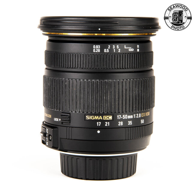 Sigma AF 17-50mm f/2.8 DC EX HSM OS Nikon F GOOD