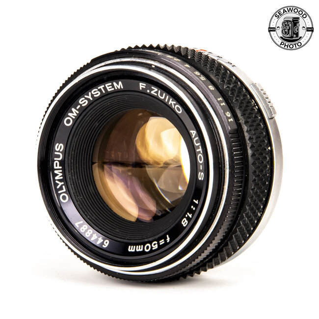 Olympus OM-Zuiko Auto-S 50mm f/1.8 AS-IS