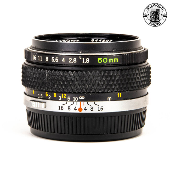 Olympus OM-Zuiko Auto-S 50mm f/1.8 AS-IS