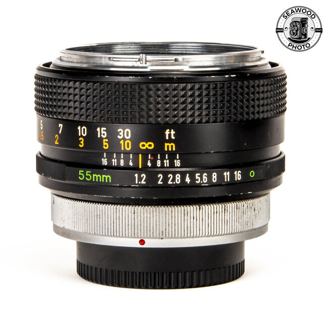 Canon FD 55mm f1.2 GOOD+