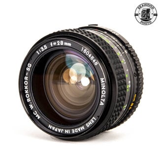 Minolta Minolta MC Rokkor SG 28mm f/3.5 MD EXCELLENT