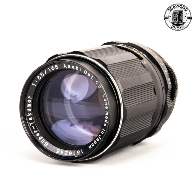 Pentax 135mm f/3.5 Super-Takumar M42 GOOD-