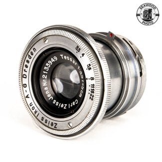 Zeiss Carl Zeiss 5CM 50mm f3.5 Tessar Lens for Contax Rangefinder GOOD