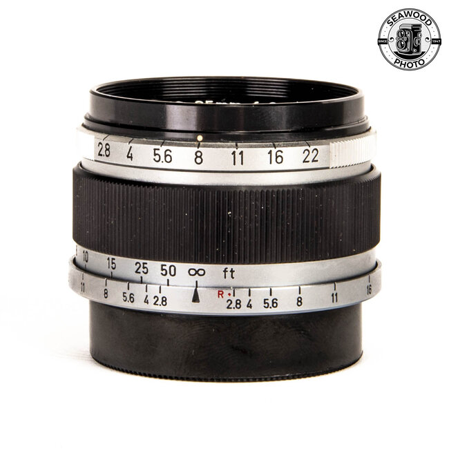 Canon 35mm f/2.8 Lens Leica M39 Mount w/Shade EXCELLENT