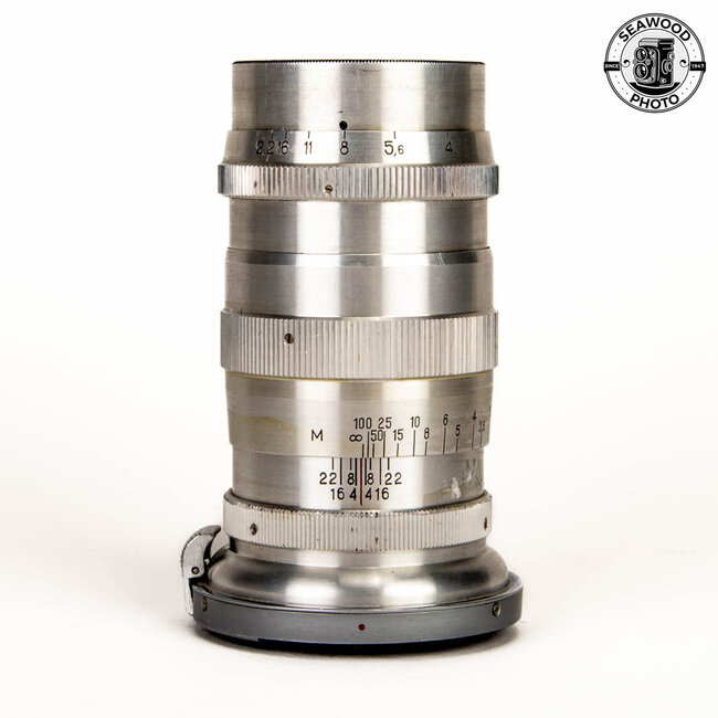 Silver Jupiter-11 4/135 Telephoto Lens for Contax and Kiev GOOD