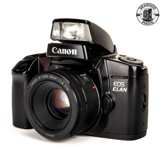 Canon EOS ELAN w/ EF 50mm f/1.8 STM GOOD-
