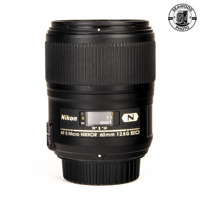 Nikon AF-S Micro Nikkor 60mm f/2.8 G ED EXCELLENT