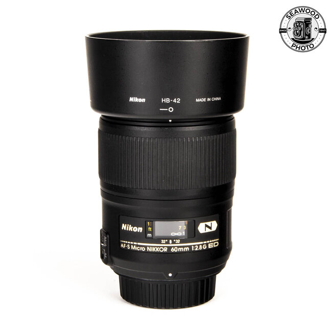 Nikon AF-S Micro Nikkor 60mm f/2.8 G ED EXCELLENT