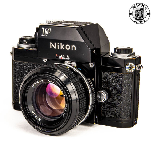 Nikon F (Black) w/ Nikkor 50mm f/1.4 GOOD