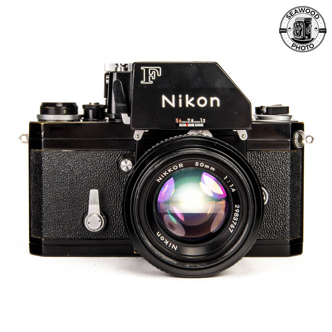 Nikon F (Black) w/ Nikkor 50mm f/1.4 GOOD