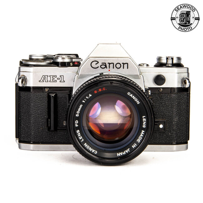 Canon AE-1 w/ FD 50mm f/1.4 S.S.C. GOOD