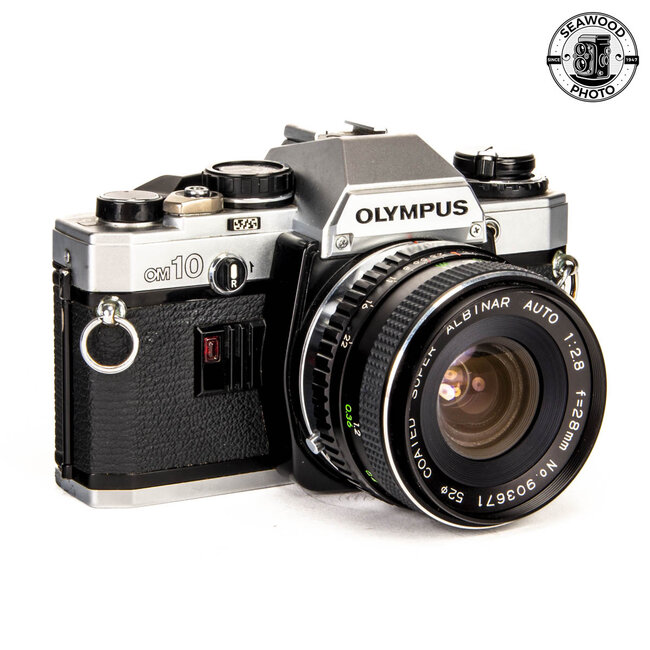Olympus OM10 w/ Albinar 28mm f/2.8 GOOD+