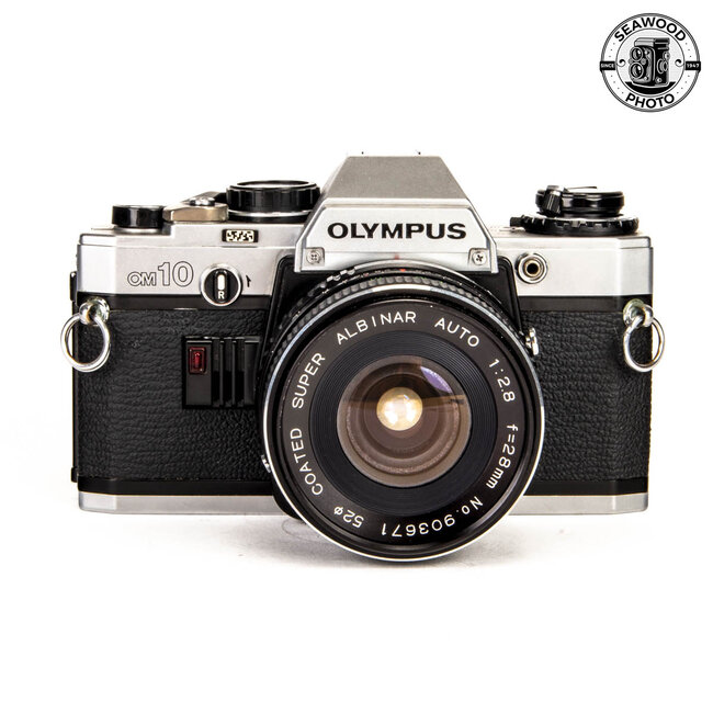 Olympus OM10 w/ Albinar 28mm f/2.8 GOOD+
