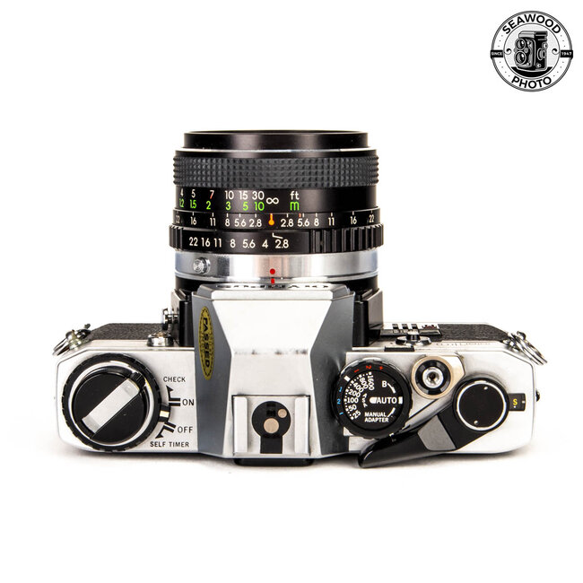 Olympus OM10 w/ Albinar 28mm f/2.8 GOOD+