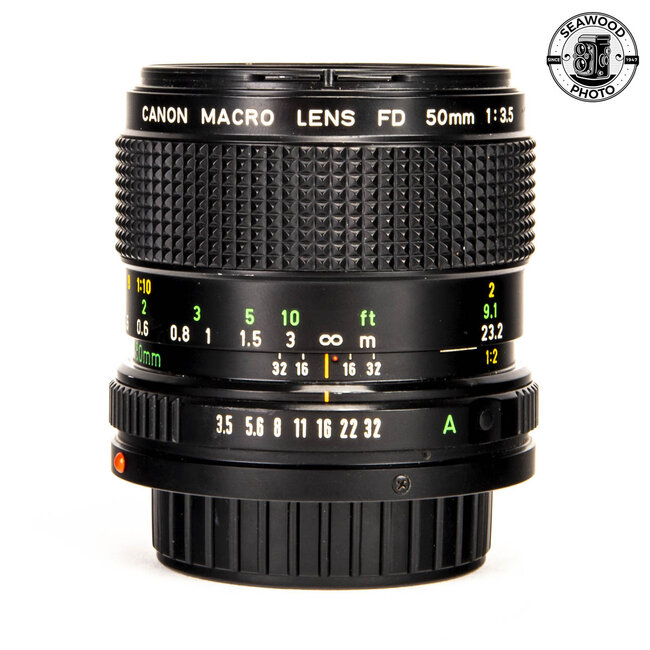 Canon Macro FD 50mm f/3.5 GOOD+