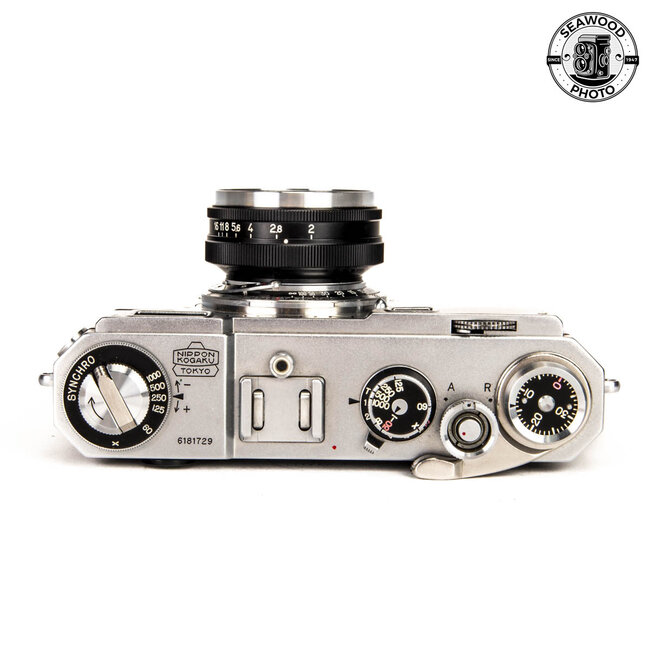 Nikon S2 Rangefinder Camera w/Nikkor 50mm f/2 GOOD