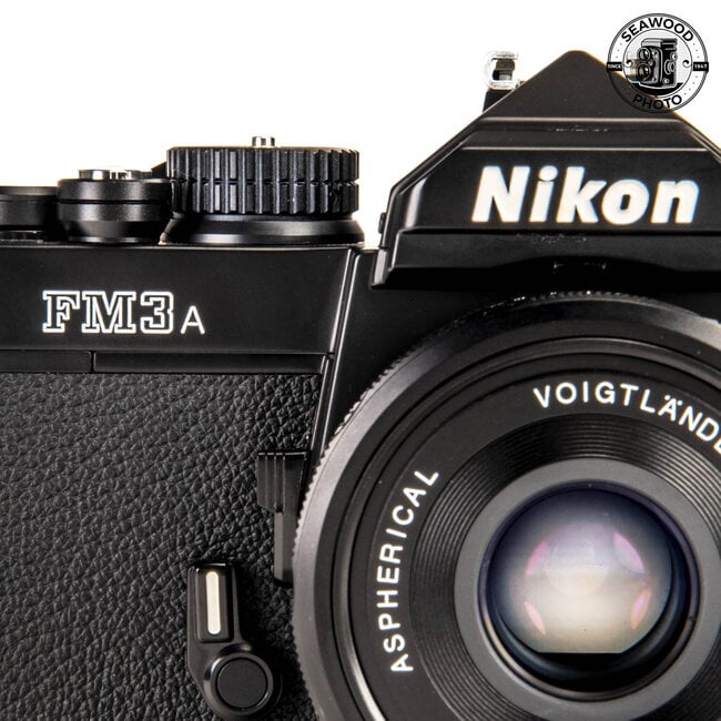 Nikon FM3A w/ Voigtlander Ultron 40mm f/2 SL EXCELLENT