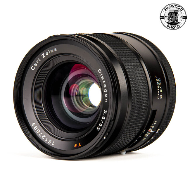 Contax 645 55mm f3.5 Distagon w/Shade GOOD+